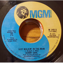 Kenny Earl (2) Just Walkin' In The Rain USED VINYL 7INCH 45 RPM STYRENE
