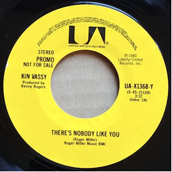 Kin Vassy There's Nobody Like You USED VINYL 7INCH 45 RPM SINGLE PROMO