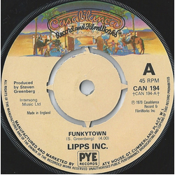 Lipps, Inc. Funkytown Vinyl 7" USED