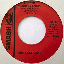 Jerry Lee Lewis She Still Comes Around (To Love What's Left Of Me) USED VINYL 7INCH 45 RPM SINGLE STYRENE
