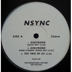 *NSYNC Girlfriend USED VINYL 12INCH 33 S RPM PROMO