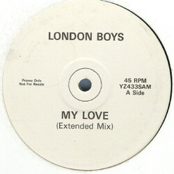 London Boys My Love VINYL 12" USED