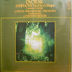 Antonín Dvořák / London Philharmonic Orchestra / Constantin Silvestri Symphony No. 8 In G Major Etc. Vinyl LP USED