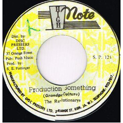 Grandpa Culture / The Revolutionaries Production Something USED VINYL 7INCH