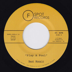 Beat Mosaic Play A Fool USED VINYL 7INCH 45 RPM SINGLE STEREO