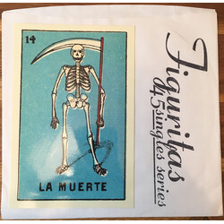 Young Pioneers / Drunk (2) Figuritas 45 Singles Series: La Muerte USED VINYL 7INCH 45 RPM LIMITED EDITION