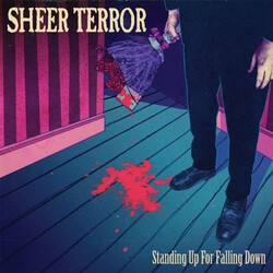Sheer Terror Standing Up For Falling Down Vinyl LP USED