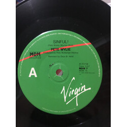 Pete Wylie Sinful! USED VINYL 7INCH 45 RPM SINGLE