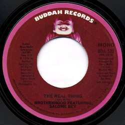 Brotherhood (16) / Salome Bey The Real Thing USED VINYL 7INCH SINGLE PROMO STEREO MONO