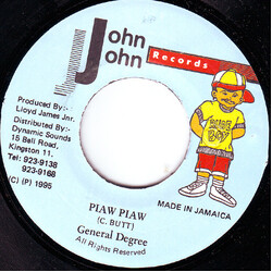 General Degree Piaw Piaw Vinyl 7" USED