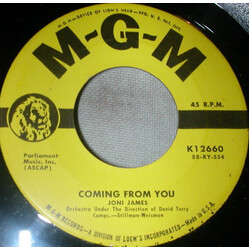 Joni James Coming From You / Junior Prom USED VINYL 7INCH 45 RPM SINGLE