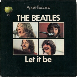 The Beatles Let It Be Vinyl 7" USED