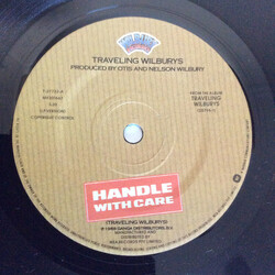 Traveling Wilburys Handle With Care USED VINYL 7INCH 45 RPM SINGLE