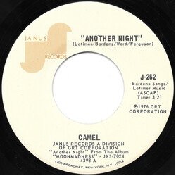 Camel Another Night USED VINYL 7INCH 45 RPM SINGLE