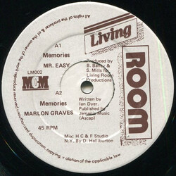 Mr. Easy / Marlon Graves Memories Vinyl 12" USED