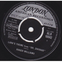 Roger Williams (2) Lara's Theme From "Dr. Zhivago" / I'll Remember You USED VINYL 7INCH 45 RPM