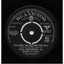 Hugo Montenegro, His Orchestra And Chorus The Good, The Bad And The Ugly USED VINYL 7INCH SINGLE 45 RPM