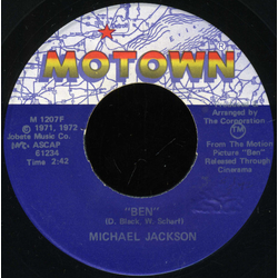 Michael Jackson Ben Vinyl 7" USED