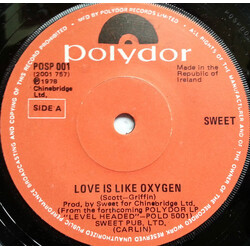 The Sweet Love Is Like Oxygen USED VINYL 7INCH 45 RPM SINGLE