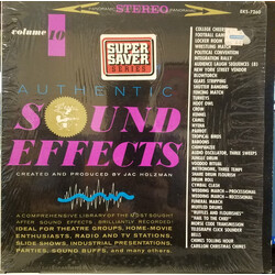 Jac Holzman Authentic Sound Effects Volume 10 Vinyl LP USED