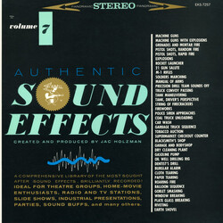 Jac Holzman Authentic Sound Effects Volume 7 Vinyl LP USED