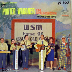 Porter Wagoner In Person Recorded Live Vinyl LP USED