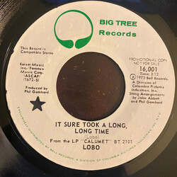 Lobo (3) It Sure Took A Long, Long Time USED VINYL 7INCH 45 RPM PROMO