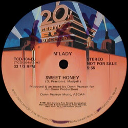 M'Lady Sweet Honey VINYL 12" USED