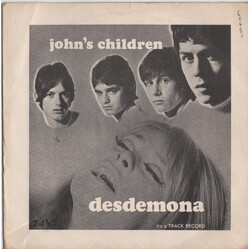 John's Children Desdemona USED VINYL 7INCH 45 RPM