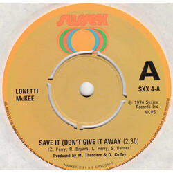 Lonette McKee Save It (Don't Give It Away) USED VINYL 7INCH PROMO