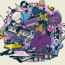 Swindle (2) Purple Walls USED VINYL 12INCH EP LIMITED EDITION