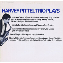 Harvey Pittel Harvey Pittel Trio Plays Vinyl LP USED