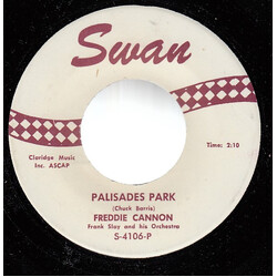 Freddy Cannon Palisades Park Vinyl 7" USED
