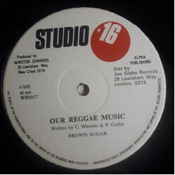 Brown Sugar (4) / The Well Pack Band / John Kpiaye Our Reggae Music USED VINYL 12INCH 45 RPM