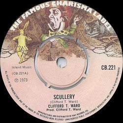 Clifford T. Ward Scullery USED VINYL 7INCH 45 RPM SINGLE