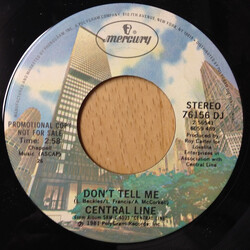 Central Line Don't Tell Me USED VINYL 7INCH 45 RPM PROMO STEREO