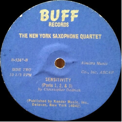 The New York Saxophone Quartet The Modern Art Suite USED VINYL 7INCH 33 S RPM EP