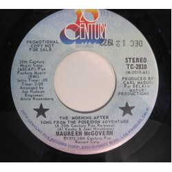 Maureen McGovern The Morning After USED VINYL 7INCH 45 RPM SINGLE PROMO