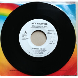 McBride & The Ride Can I Count On You USED VINYL 7INCH 45 RPM SINGLE PROMO