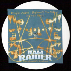 Origin Unknown Shadow Of The Valleys USED VINYL 12INCH SINGLE SIDED UNOFFICIAL RELEASE WHITE LABEL