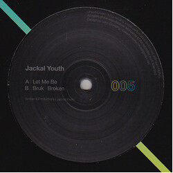 Jackal Youth Let Me Be USED VINYL 12INCH 33 S RPM 45 RPM