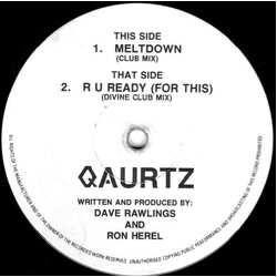 Quartz (2) Meltdown USED VINYL 12INCH 45 RPM