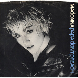 Madonna Papa Don't Preach USED VINYL 7INCH 45 RPM SINGLE