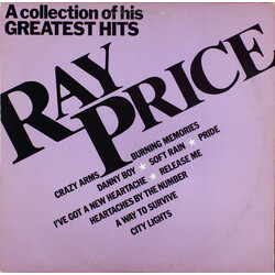 Ray Price A Collection Of His Greatest Hits Vinyl LP USED