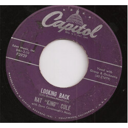 Nat King Cole Looking Back / Do I Like It USED VINYL 7INCH 45 RPM SINGLE