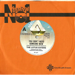 The Lotus Eaters You Don't Need Someone New USED VINYL 7INCH 45 RPM SINGLE
