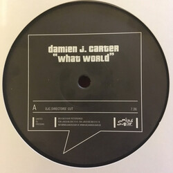 Damien J. Carter What World USED VINYL 12INCH LIMITED EDITION SINGLE SIDED