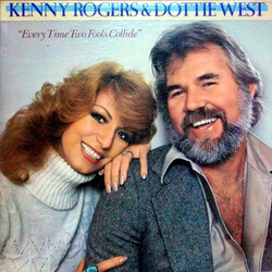 Kenny Rogers / Dottie West Every Time Two Fools Collide Vinyl LP USED