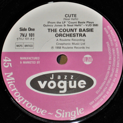 Count Basie Orchestra Cute Vinyl 7" USED