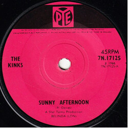The Kinks Sunny Afternoon USED VINYL 7INCH SINGLE 45 RPM